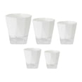 thumbnail image 1 of S SERENABLE 5x Self Watering Plant Pots Planter Gift with Deep Reservoir Mum Flower Pots, 1 of 9