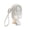 White_0610, variant on YZZZJZQL Portable Hanging Fan Clip Fan Type C USB Rechargeable Quiet Personal Cooling Fan for Outdoor, Travel, Beach, and Office
