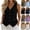 23#(Black), variant on Cotton Linen Vest Tops for Women, Button Down Sleeveless Shirts, Business Casual Tank Vests Top Summer Fashion 2026 (Light Blue,M)
