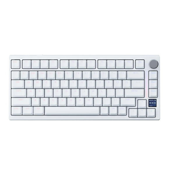 GK GAMAKAY TK75HE V2 Rapid Trigger Wired Mechanical Keyboard TFT Screen, 8KHz Polling Rate 0.01mm RT Accuracy, Snap Tap, Hall Effect Magnetic Switch 75% RGB Gaming Keybo