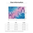 thumbnail image 3 of Glitter Sparkles Shimmer Printing Throws Blanket Fleece Soft Cozy Warm Plush for Travel Chair Bedroom Living Room Sofa 60"x50", 3 of 7
