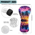 thumbnail image 7 of Uorisanigo Golf Club Driver/Fairway Wood/Hybrid Headcovers PU Leather Hawaiian Palm Tree Head Cover, 3 PCS Set Headcovers for Club Protective, Wrinkle-Resistant Essential Golf Accessories, 7 of 7
