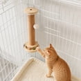 thumbnail image 6 of Sisal Cat Scratching Stand with Toy Ball for Cage 38cm Claw Care Rest Post, 6 of 7