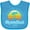 Turquoise, variant on Inktastic Summer Enjoy the Sunshine Virginia Beach Virginia in Blue Boys or Girls Baby Bib