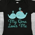 thumbnail image 4 of Inktastic My Oma Loves Me Fish Boys or Girls Baby Bodysuit, 4 of 5