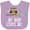 Lavender, variant on Inktastic Mimi Loves Me Girls Owl Girls Baby Bib