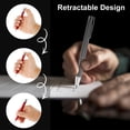 thumbnail image 4 of Rzvnmko Bolígrafo con Punta Iluminada de 5 Pzas con Luz LED para Linterna Writing en la Oscuridad Bolígrafo de Metal Portátil Writing Pens, para Regalos de Estudiantes y Niños, 4 of 8