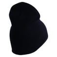 thumbnail image 3 of US Navy Veteran Military Embroidered Heavyweight Classic Knit YP Short Beanie - Navy OSFM, 3 of 5