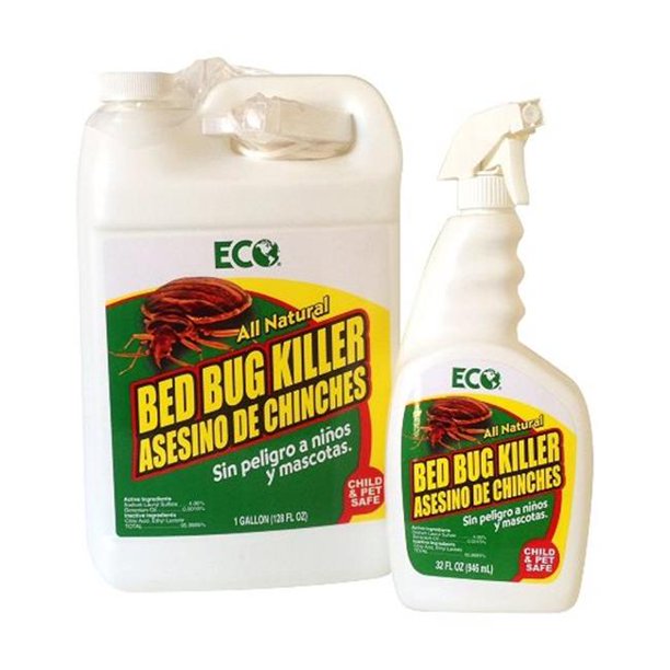 ECO 001609 Bed Bug Killer Combo Pack 1 gal & 32 fl oz