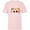 Soft Pink, variant on Star Wars Logo The Mandalorian Kawaii Characters Standard - Short Sleeve T-Shirt for Kids – Customized-White