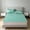 Green#3, variant on Ice Silk Cooling Bed Sheet Set of 3 - Breathable Mattress Topper for Twin Size Bed - Soft Nylon Spandex Fabric for Student Dormitory Bedroom Guest Room - Summer Cool Bedding with Honeycomb Airflow