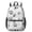 Soccer and Splash White Pattern, variant on Soccer and Splash White Pattern 17" School Backpacks for Teens,Waterproof Oxford Fabric,S-Shape Padded Straps for School,Travel,Hiking,Camping