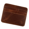 thumbnail image 1 of Hombres caballeros PU cuero de crédito monedero monedero ID dinero Zulema  Titular De La Tarjeta Unisex, 1 of 8
