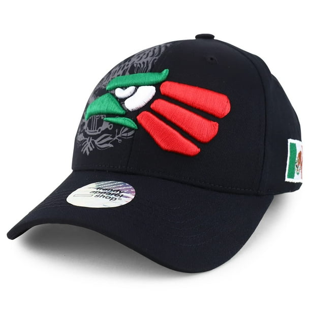 Gorra de béisbol Trendy Apparel Shop Hecho En México Eagle Black