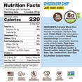 thumbnail image 7 of Lenny & Larry's The Complete Cookie, Chocolate Chip, 8g Plant Protein, Certified Vegan, Non-GMO, 2 Ounce Cookie, 12 Count, 7 of 7