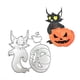 thumbnail image 3 of de Plantillas Troqueladas de Ladrón de Calabaza de Halloween para Manualidades de Herramientas de Bricolaje de álbum de Recortes Baoblaze Molde de troqueles de corte, 3 of 8