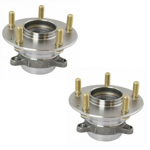 TRQ Rear Wheel Bearing & Hub Assembly Pair LH RH Sides for Honda Civic Insight BHA52161