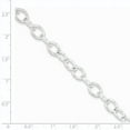 thumbnail image 2 of Bracelet Chaîne à Bascule en Argent Sterling 925 Charme Fantaisie Rolo, 2 of 6