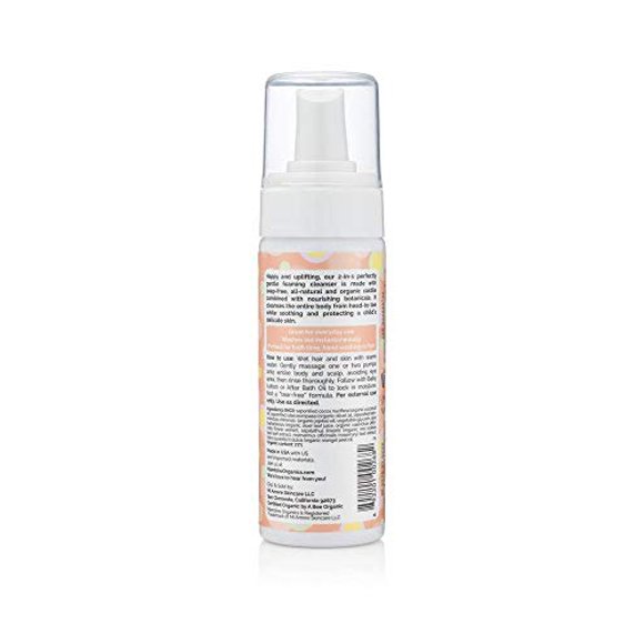 Mambino Organics Happy Time Shampoo amp Body Wash, Calendula and Sweet Orange, 5.5 Ounces