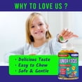 thumbnail image 3 of ROVita Focus Kids Omega 3 Gummies with DHA - Brain Support & Focus Supplement - Fish Oil Omega-3 for Children - Memory & Cognitive Support - Kids Multivitamin Gummies - 60 Gummies, 3 of 9