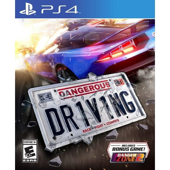 Dangerous Driving, Maximum Games, PlayStation 4, 814290014735