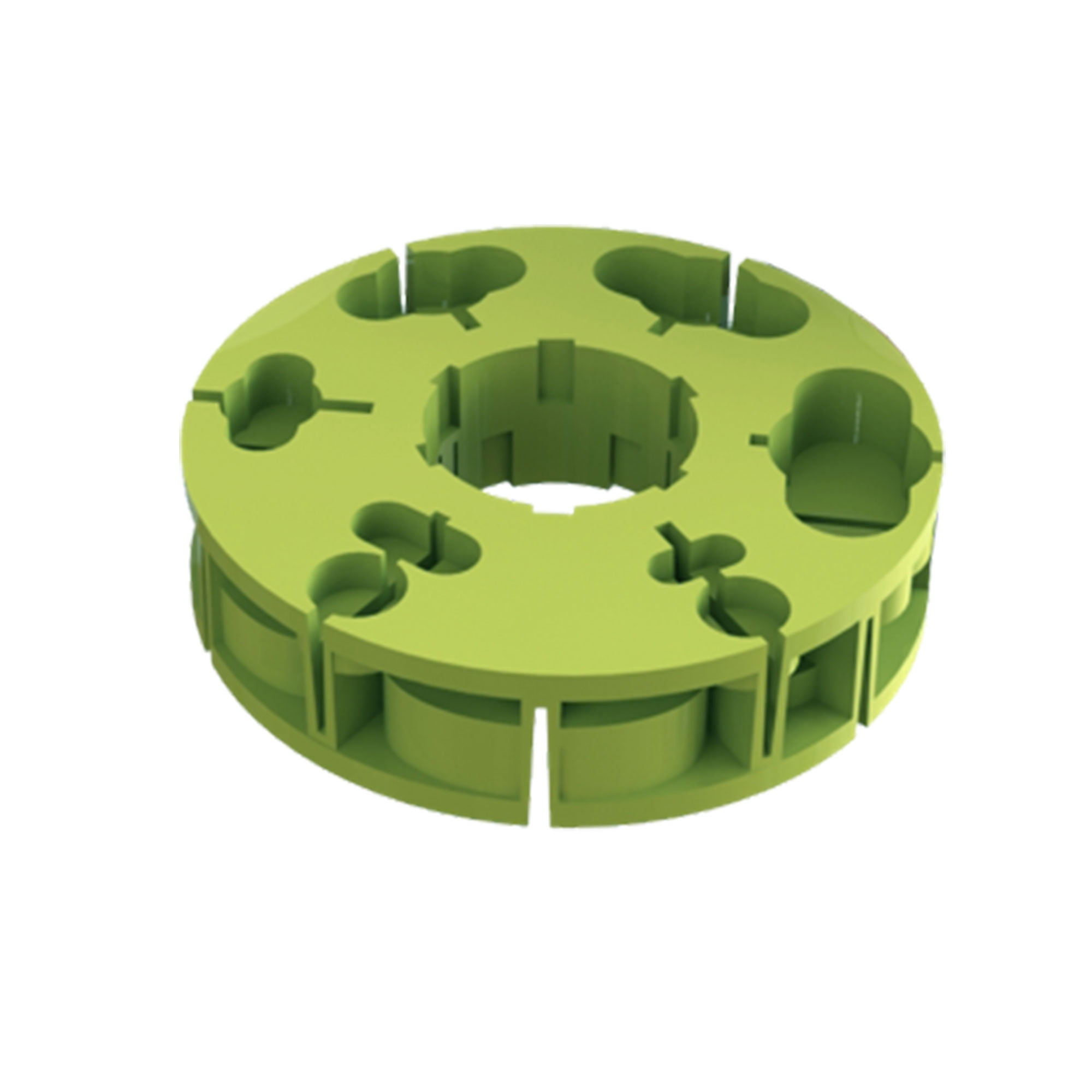Medifacx ProRx Disc Pill Cutter with 7 AM/PM Pill Organizer with FREE Green Disc