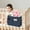 🔥 Blue_Hot#95, variant on Bedside Organizer Storage Bag | Hanging Bedside Caddy for Bed Table or Sofa | Polyester Waterproof Durable Multi-Pocket Pouch | Large Capacity 11.8x4.3x7.9 Inch | Dorm and Home Essentials