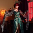 thumbnail image 2 of Disfraz de fiesta de Halloween, vestido griego verde Disfraz de fiesta de Halloween, vestido griego verde, 2 of 6