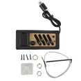 thumbnail image 2 of Pastilla de guitarra acústica Preamp Piezo 4 bandas EQ sistema ecualizador Color de grano de madera 7545R, 2 of 12