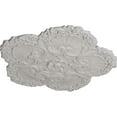thumbnail image 3 of Ekena Millwork 25 5/8"OD x 1"P Shell Ceiling Medallion, Hand-Painted Ultra Pure White, 3 of 6