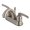 Brushed Nickel, variant on Kingston Brass KB8615EFL 4 in. Centerset Bathroom Faucet, Oil Rubbed Bronze