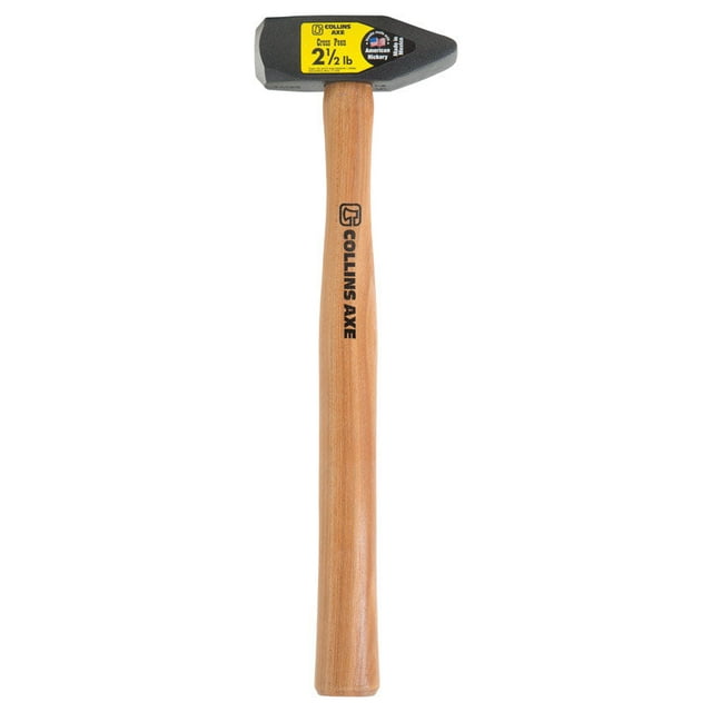 Blacksmith Hammer Collins, acero forjado con alto contenido de carbono, 1,1 kg