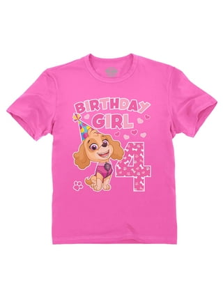 paw patrol birthday shirt