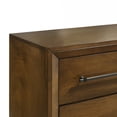 thumbnail image 6 of New Classic Furniture Ballard 5-Piece Wood Queen Bedroom Set w Chest in Walnut, 6 of 7
