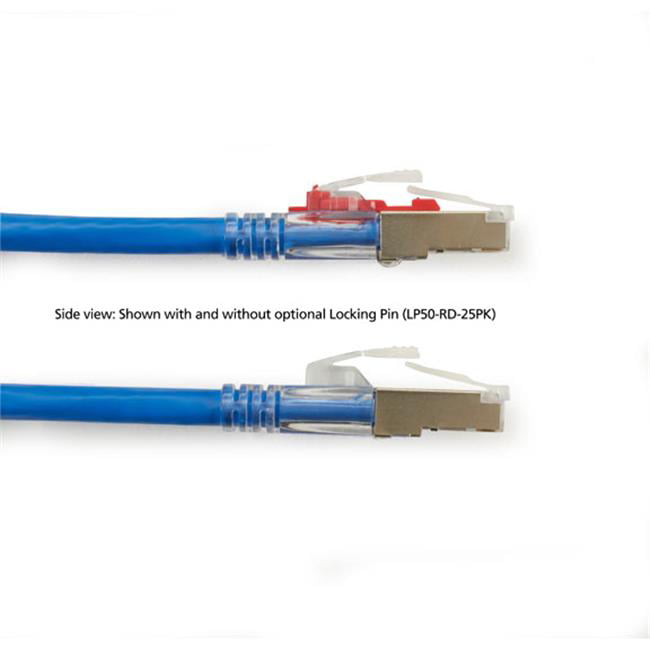 GigaTrue Channel Patch Cable Black Box EVNSL644-0003 Pack of 15 pcs 