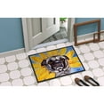 thumbnail image 2 of Carolines Treasures AMB1058MAT Sunflower Pug Door Mat Indoor Rug or Outdoor Welcome Mat 18x27 Doormat  27"L x 18"W, 2 of 4