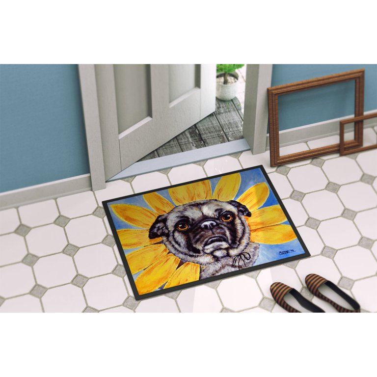 Concepts 2-Pack Striped Door Floor Mat - Indoor Outdoor Rug