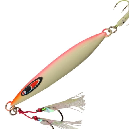 Youthyao Luminously Fishing Baits Artificial Lures Long Casting Jigging Spoon Lures Swimbait Fishing Jigging Hook Spinner Baits