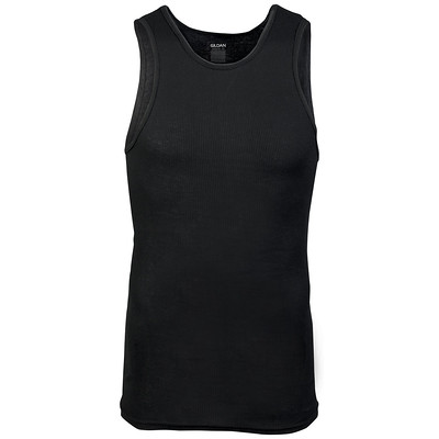 Gildan Men's Classic Cotton A-Shirt Tank, 6-Pack photo 3