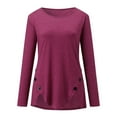 thumbnail image 5 of Gibobby Camisas De Vestir Blusa de las Camisa de casual Tops（Rosa， XL), 5 of 5