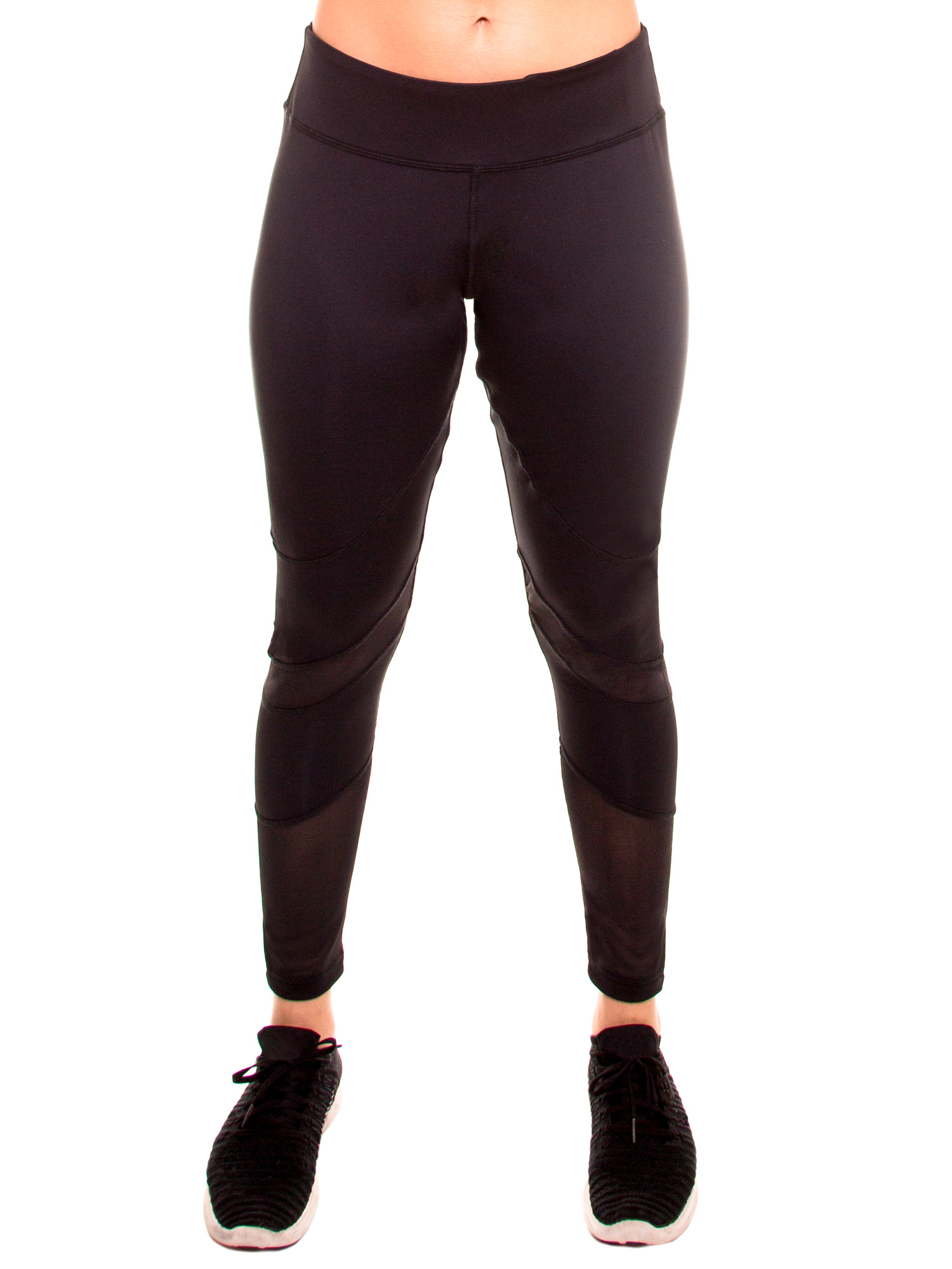 Women’s High Waist Active Yoga Pants Hidden pockets w/Mesh Panels LL6