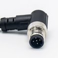 thumbnail image 1 of ZOUSSIQI M12 Connector A Code Male Single Ended Right Angle Molded Cable (5 Pin 5M/16.4ft Cable) CA919-48903, 1 of 5