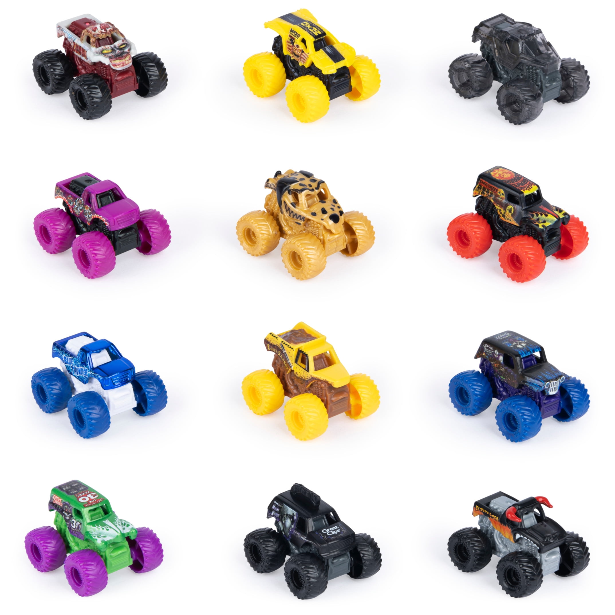 (2 pack) Monster Jam, Official Mini Mystery Collectible Monster Truck (Styles May Vary)
