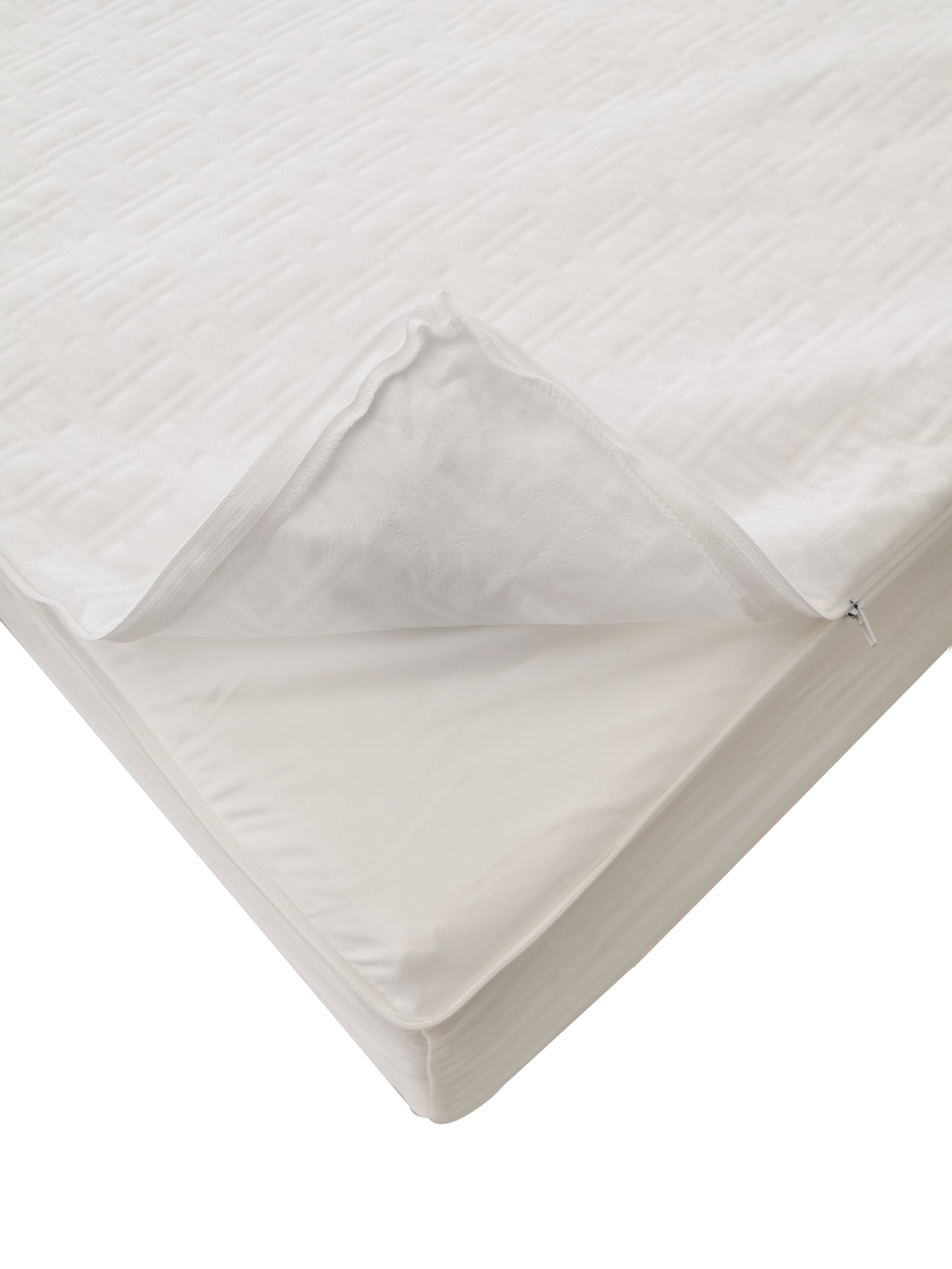 Serta Soft Knit Waterproof Zippered Mattress Protector, Queen
