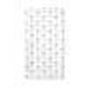 Beautiful Home by Drew Barrymore 1-Piece Printed Floursac Cloth, Porcini Taupe, 30"W x 30"L