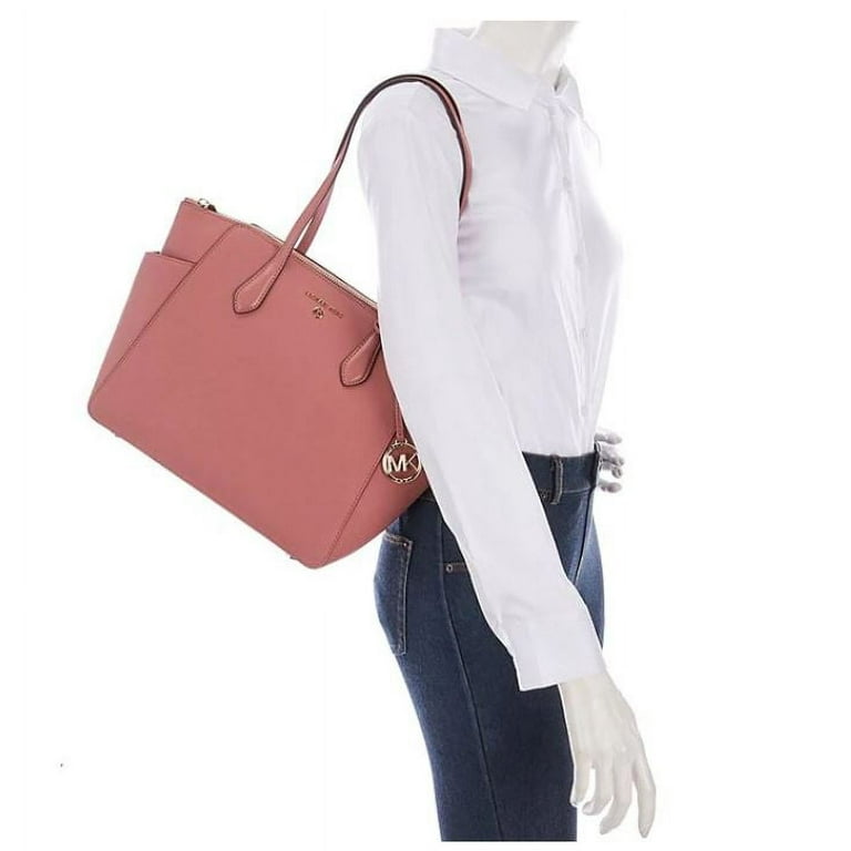 MICHAEL Michael Kors Marilyn Medium Zip Leather Tote Bag