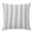 Gray White Ash2, variant on Throw Pillow Covers, Striped Navy Blue Decorative Throw Pillow Covers 20x20 Inch, Farmhouse Line Stripes Classic Square Linen Pillow Cases for Couch/Living Room/Sofa