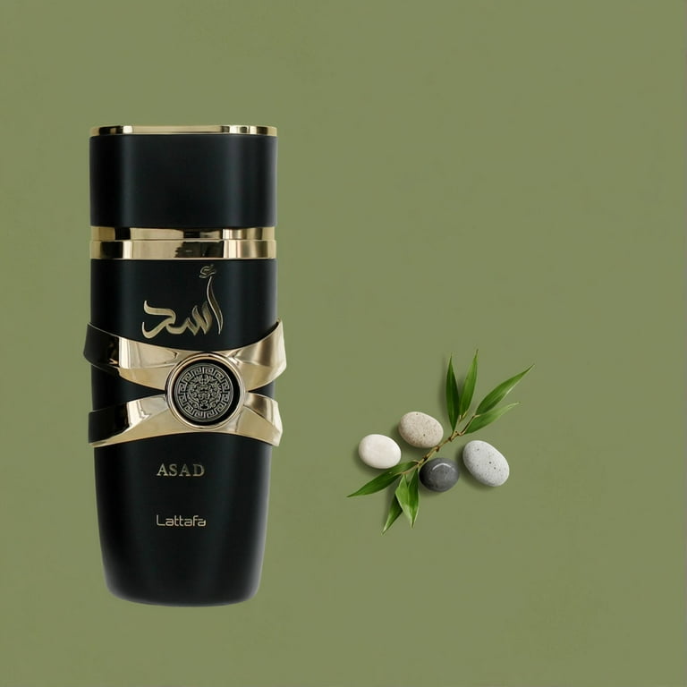 Lattafa Sensual Asad for Unisex, Woody Eau De Parfum Spray, 3.4