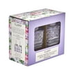 thumbnail image 2 of Godinger Mason Jars, Storage Jars, Glass Canister for Storage, Claro Purple 16oz, Set of 2, 2 of 2