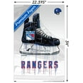 thumbnail image 3 of NHL New York Rangers - Drip Skate 21 Wall Poster, 22.375" x 34", 3 of 5